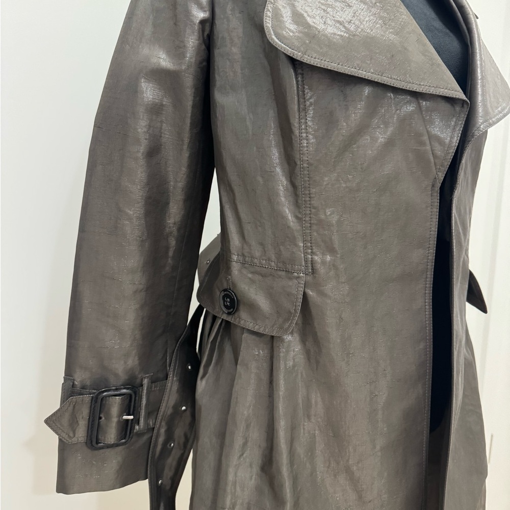 Burberry Metallic Color  Trench Coat - Picture 4 of 13